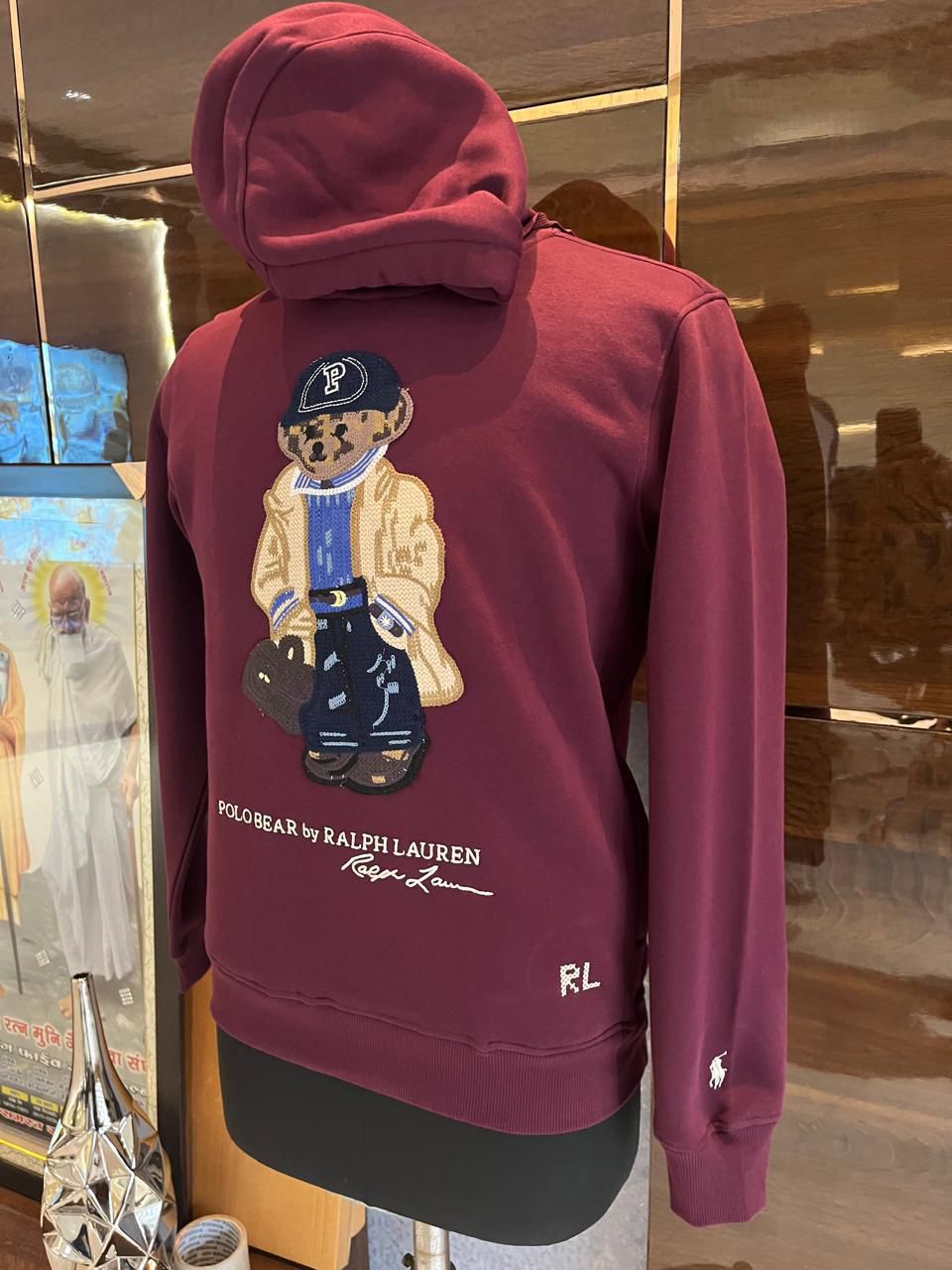 HOODIE : RL POLO HOODIE WINE