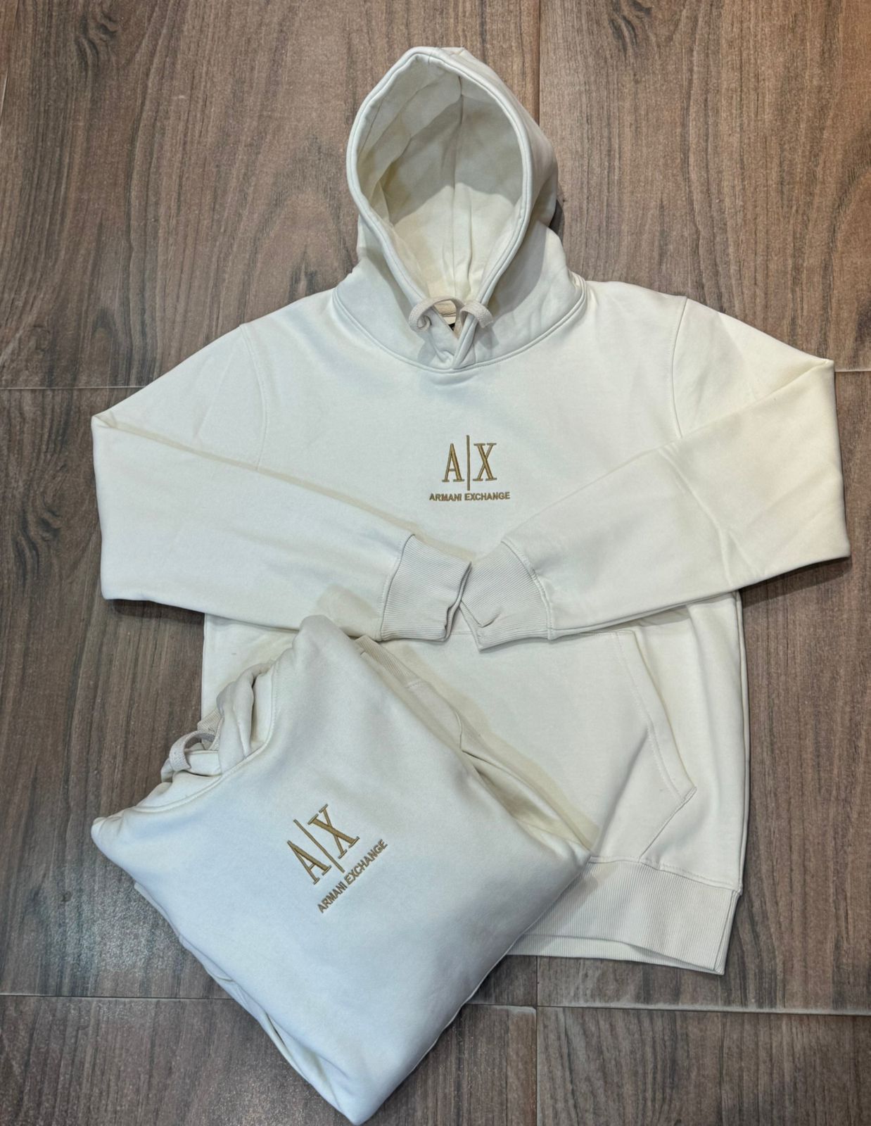 HOODIE : WHITE AX GOLDEN HOODIE