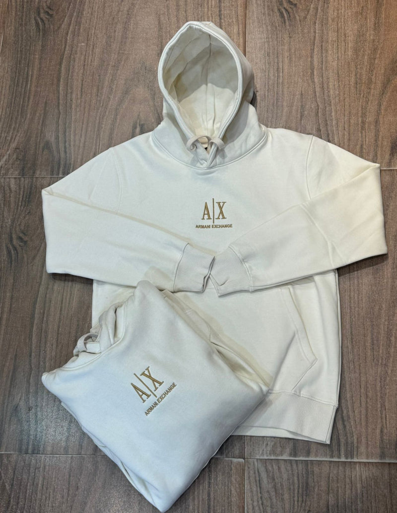 HOODIE : WHITE AX GOLDEN HOODIE