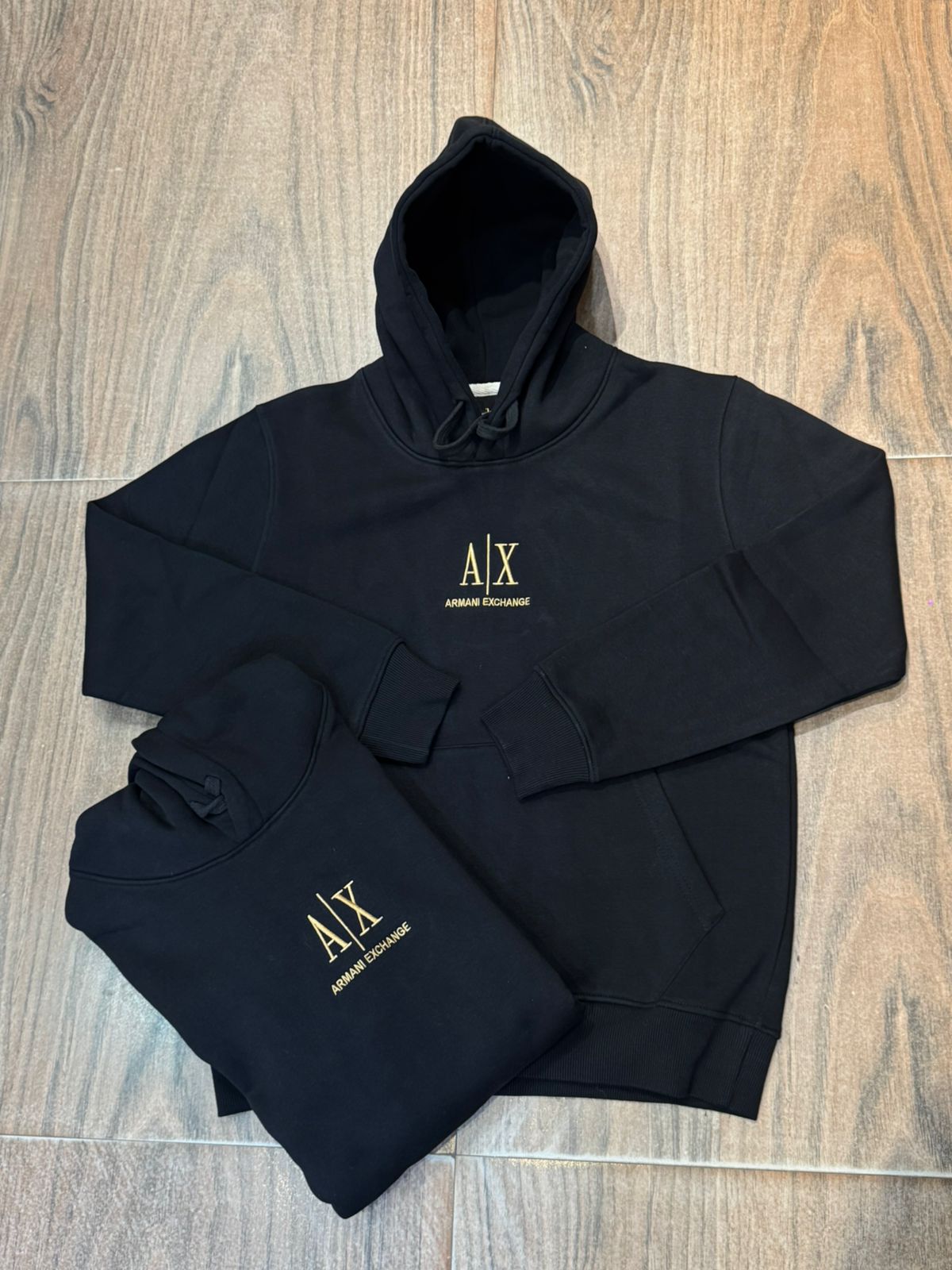 HOODIE : BLACK AX GOLDEN HOODIE